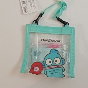 Hangyodon transparent / clear mini shoulder bag